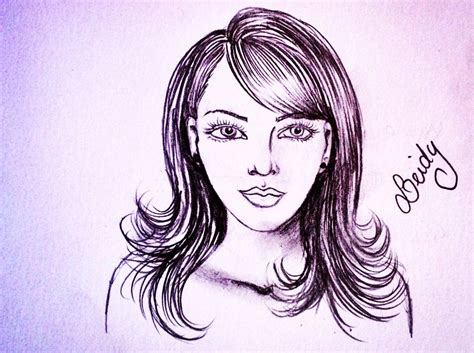 Como Desenhar Rosto Feminino Passo A Passo Youtube