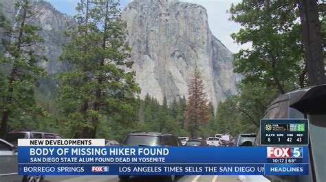 Body Of Missing Hiker Found Youtube