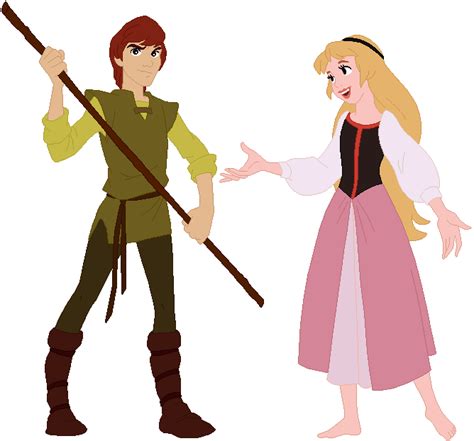 Taran and Eilonwy by ChipmunkRaccoonOz on DeviantArt