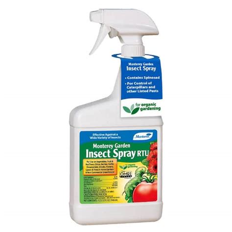 Monterey 32 Oz Garden Insect Spray Rtu Lg6133 The Home Depot