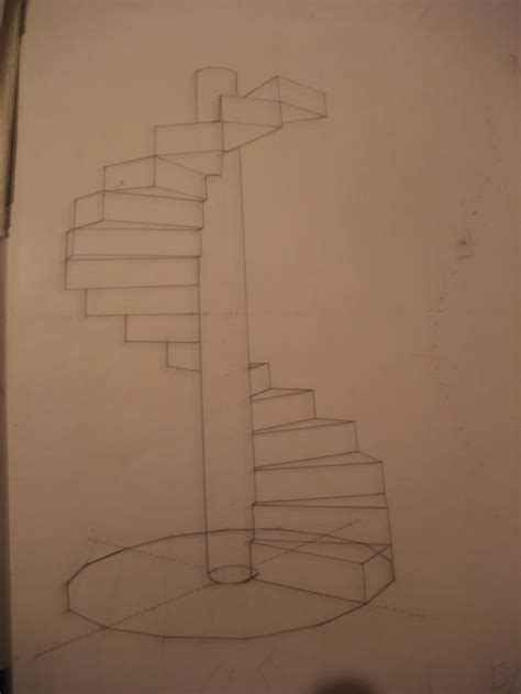 Escalier En Colimacon Dessin