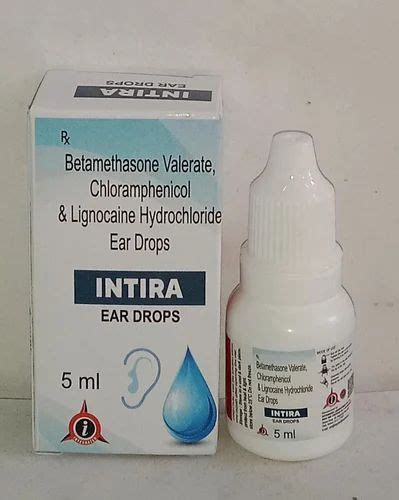 Betamethasone Valerate Chloramphenicol Lignocaine Hydrochloride Ear