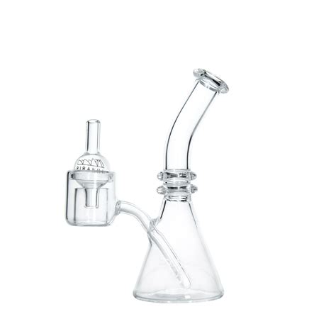 piranha quartz  piece beaker dab rig  thermal banger carp cap