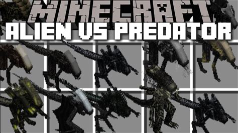 Minecraft Alien Vs Predator Mod Destroys Planet In Minecraft