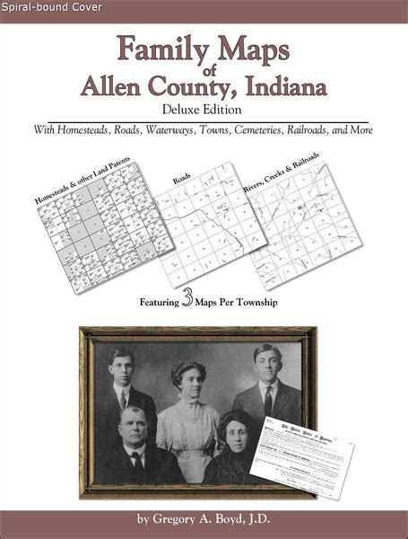 Family Maps of Allen County, Indiana – Arphax Publishing Co.