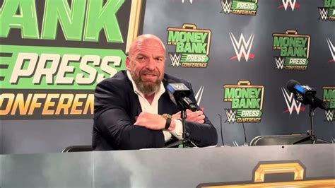 Triple H Comments On Wwe Wrestlemania Taking Place In London Money In