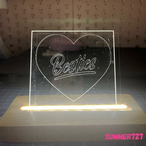 Lighted Message Board Hobbies And Toys Stationery And Craft Handmade