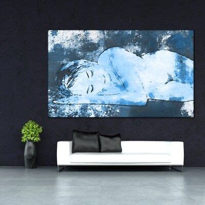 LEINWAND BILD ER XXL POP ART EROTIK FRAU LIEGEND NUDE ABSTRAKT SEXY WAND POSTER EBay De