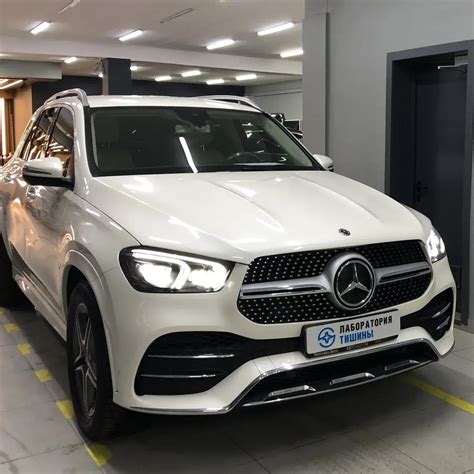 Пример шумоизоляции Mercedes-Benz GLE 2020