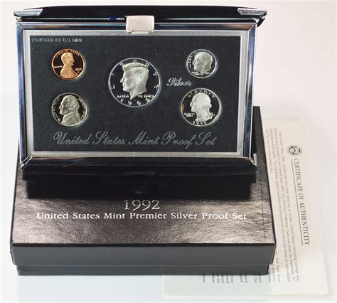 U S Premier Silver Proof Set In Mint Packaging With Coa