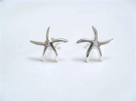 Starfish Earrings Sterling Silver Dancing Starfish Etsy