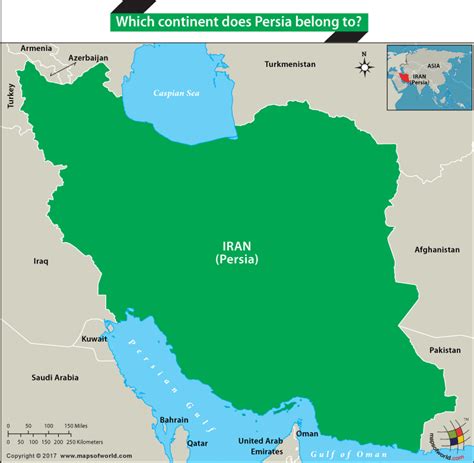 Persia On Map Of The World Leo Cooper