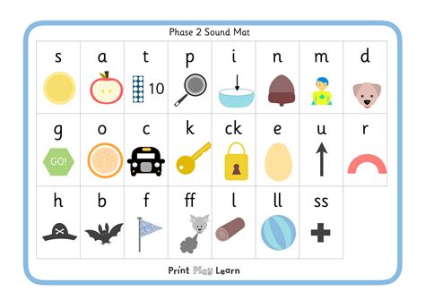 Phonics Page 2 Free Teaching Resources Print Play Learn