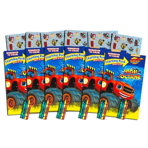 Nick Shop Blaze And The Monster Machines Birthday Party Favors Set