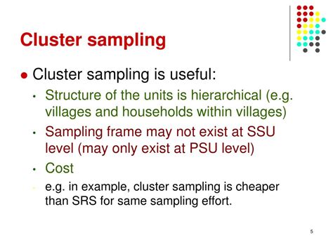 PPT - Cluster Sampling PowerPoint Presentation, free download - ID:3357573 