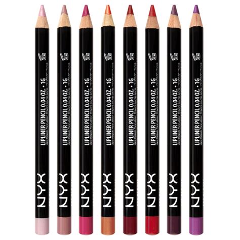 NYX Slim Lip Pencil Lip Liner Review Swatches