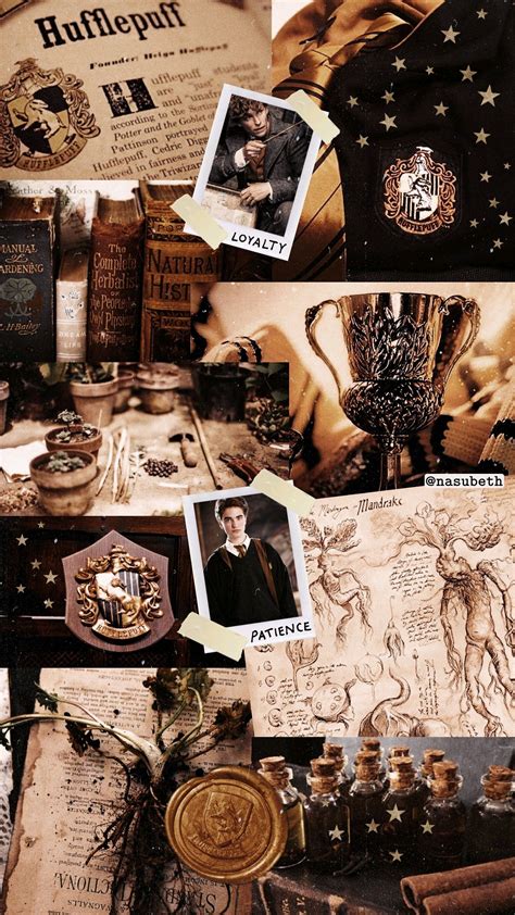 Hufflepuff Aesthetic Wallpapers Wallpaper Cave