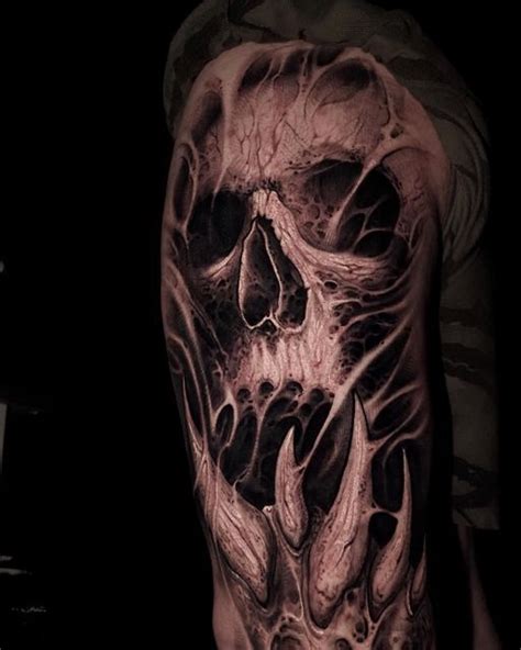 Pin By Adam C On Skull In 2023 Horror Tattoo Body Art Tattoos Evil