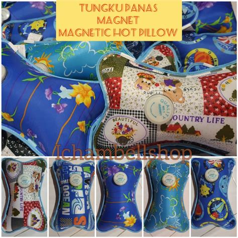 Ready Stock Hot Item Original Magnetic Hot Pillow Tungku Elektrik Bantal Panas Shopee
