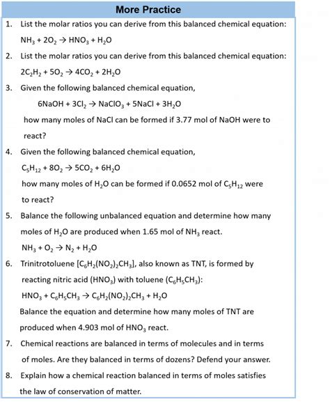 Ch104 Chapter 6 Quantities In Chemical Reactions Chemistry