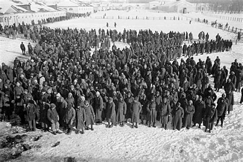 The Battle Of Stalingrad German Prisoners Of War Captured Part Of The