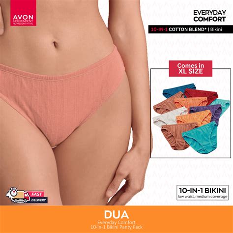 Avon Dua Everyday Comfort In Bikini Panty Pack Shopee Philippines