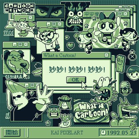 Cartoon Network by @kaipixelart : r/PixelArt