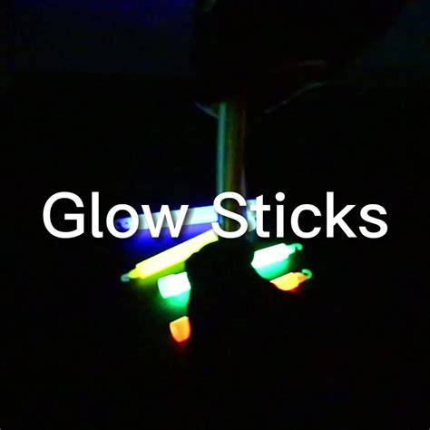 100 Pcs Customised Multi Color Glow In The Dark Cotton Candy Glow Stick