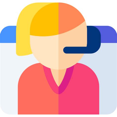 Assistant Basic Rounded Flat Icon