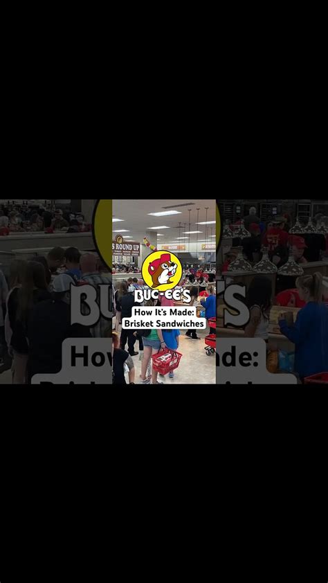 How A Buc-ee’s Brisket Sandwich Is Made | Sevierville Tennessee