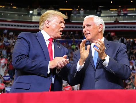 Skip the rumors - Trump will keep Pence in 2020