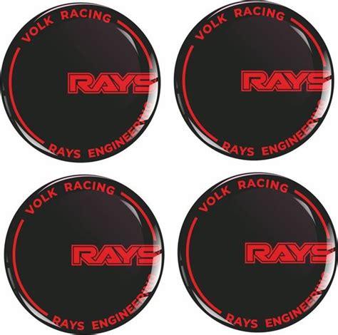 Zen Graphics Volk Racing Wheel Centre Gel Badges