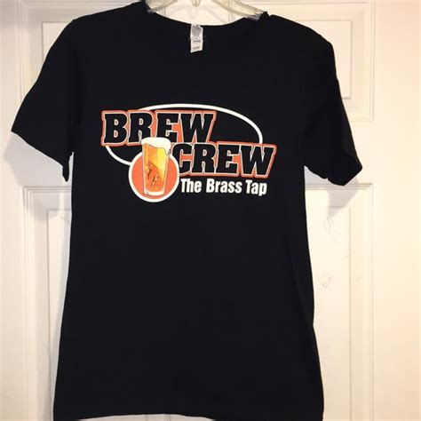 Anvil Shirts Brass Tap Brew Crew Graphic T Shirt Poshmark