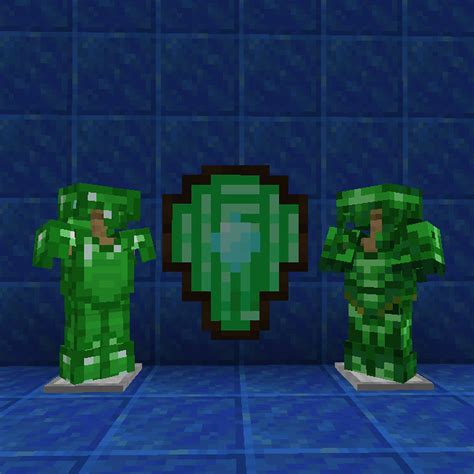 Minecraft Emerald Armor