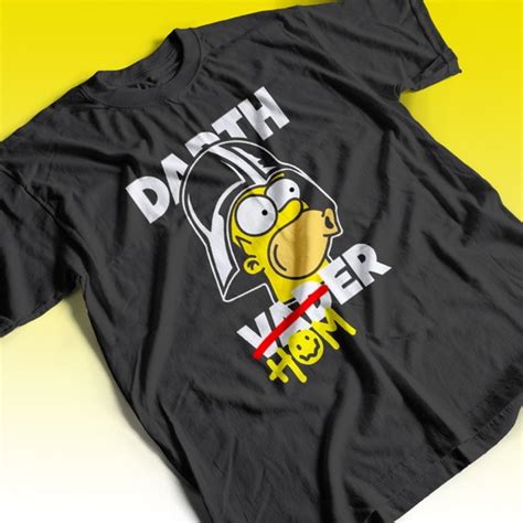 Camiseta Os Simpsons Homer Simpson Darth Homer Elo7