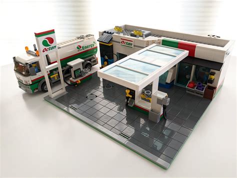 Vôňa Slepý Storočia Lego Octan Gas Station Heslo Graf Hlava