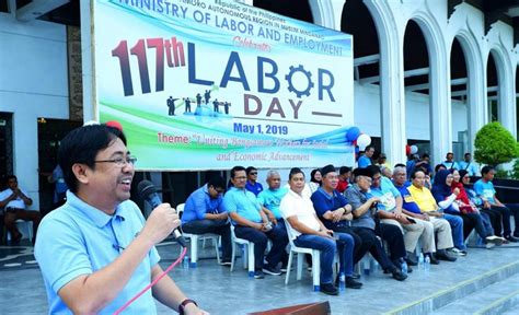 Barmm Celebrates 117th Labor Day Barmm Official Website