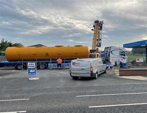 Fuel Station Forecourt Refurbishment King Civil Engineering