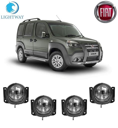 Farol De Milha Auxiliar Fiat Dobl Adventure A Lightway