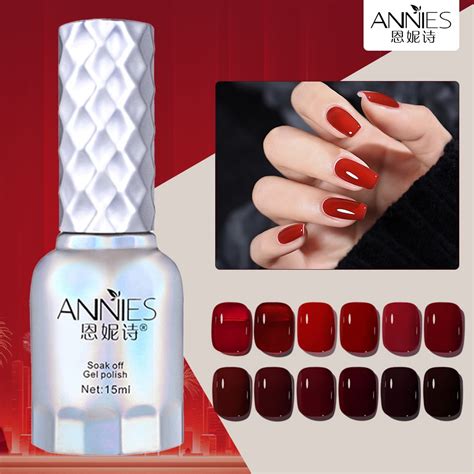 Gel Sơn Móng Tay Màu Đỏ Nude Trong Suốt Chống Tia UV Cho Mùa Thu Đông Shopee Việt Nam