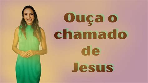 Ou A O Chamado De Jesus Live Youtube