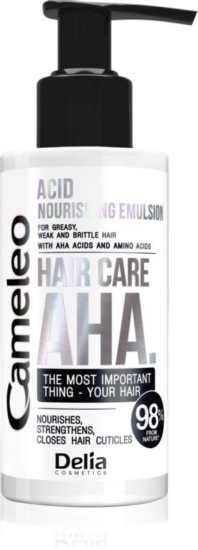 Delia Cosmetics Cameleo AHA émulsion nourrissante pour cheveux