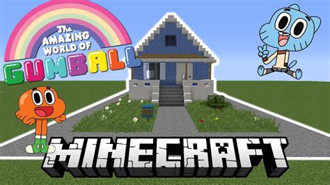 Minecraft How To Build Gumballs House The Amazing World Of Gumball