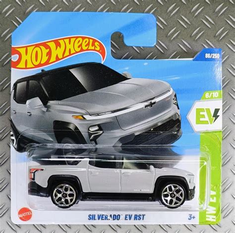 Hot Wheels Silverado Ev Rst Rare Miniature Collectible Model Gift Idea Etsy