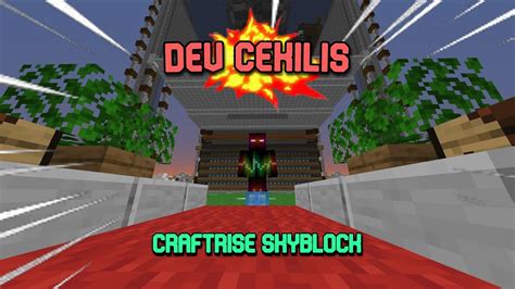 CRAFTRİSE SKYBLOCK DEV ÇEKİLİŞ YouTube