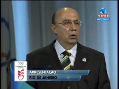 COMITÊ OLIMPICO HOMENAGEIA RIO DE JANEIRO 2016 YouTube