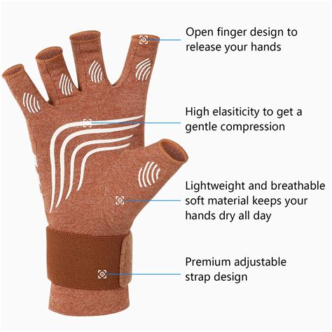 Snapklik Duerer Arthritis Compression Gloves