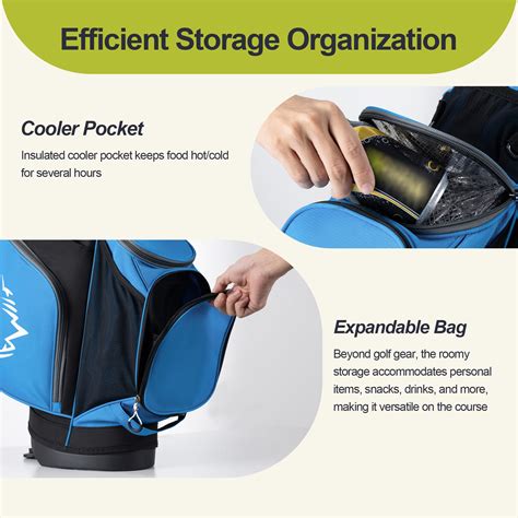 Gohimal 14 Way Golf Stand Bag Golf Bags For Men