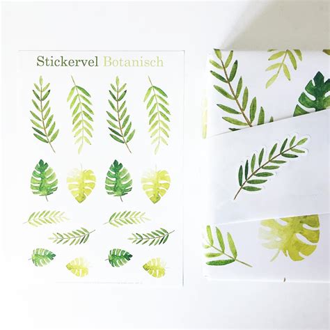 Botanische Bladeren Nouk San