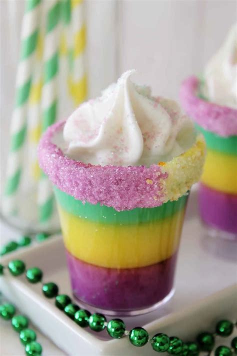 The Best Mardi Gras Jello Shots